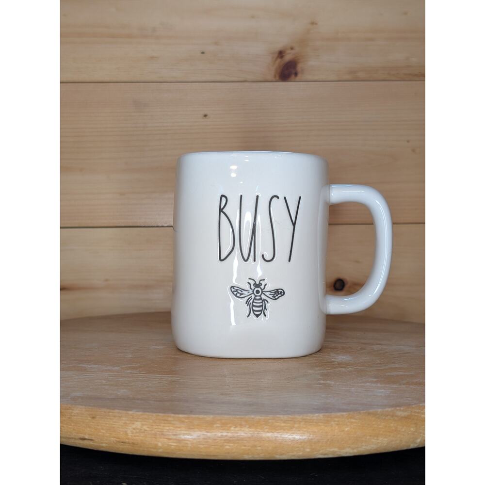 Rae Dunn “Busy Bee” Jumbo Coffee Mug by Magenta – Artisan Collection